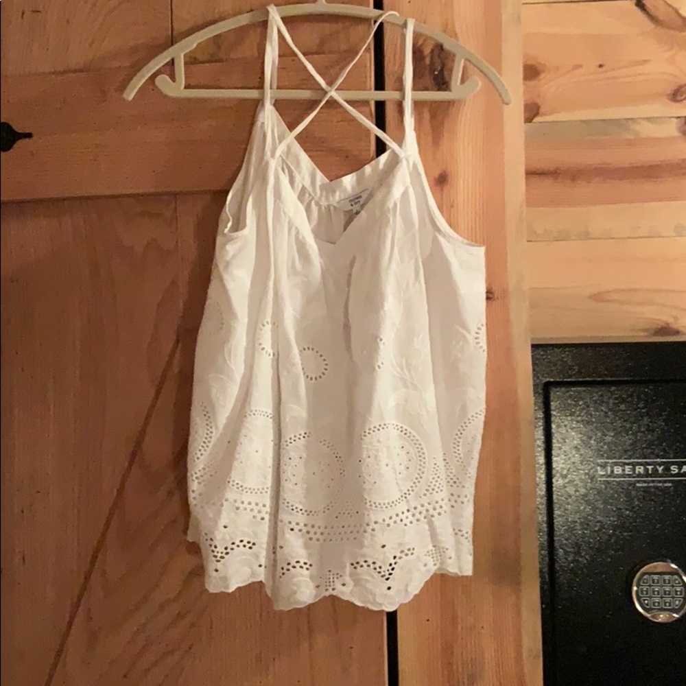 White Baby Doll Top